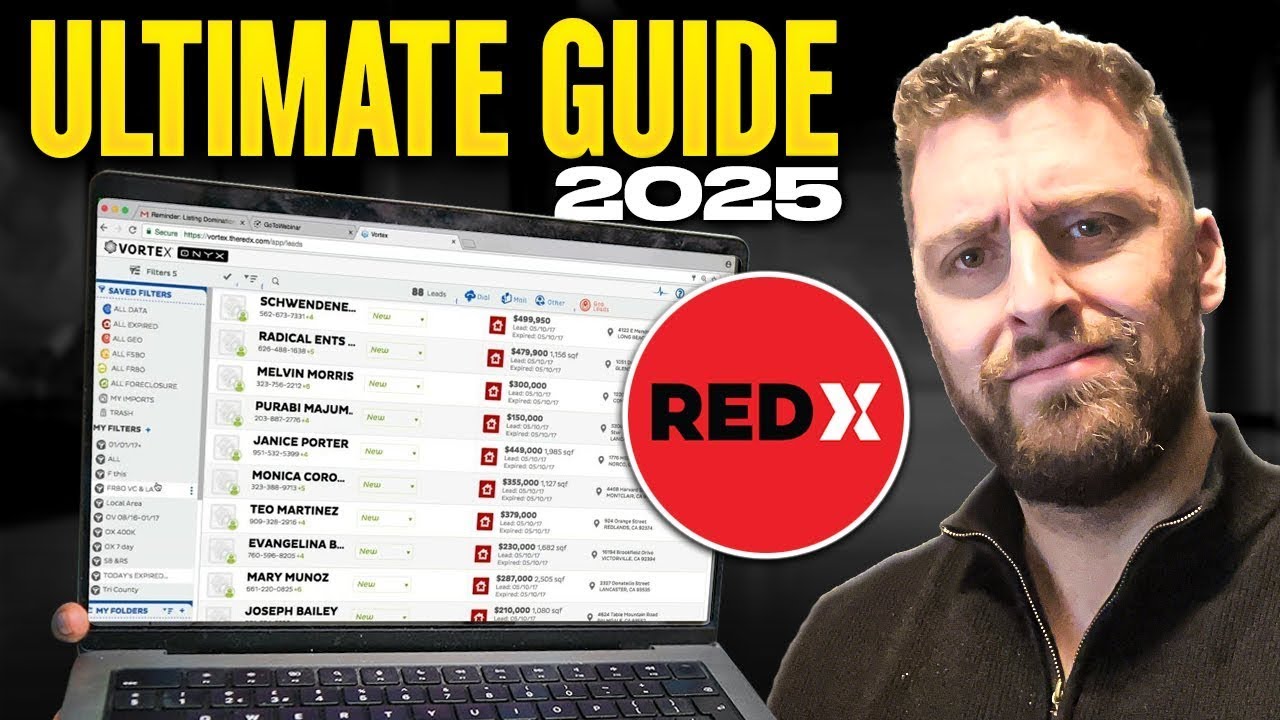 REDX Real Estate FULL Tutorial & Training | $100k/Year Cold Call Strategy