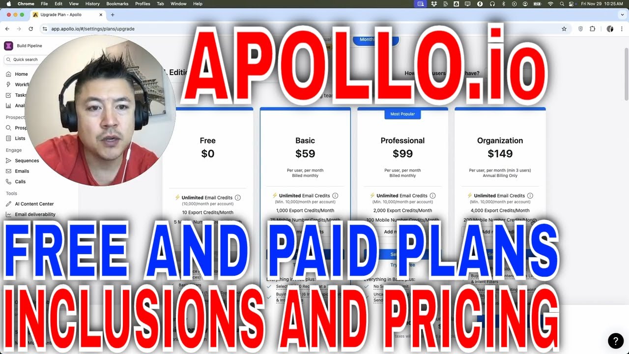 ✅  What Are The Apollo io Free And Paid Plans 🔴