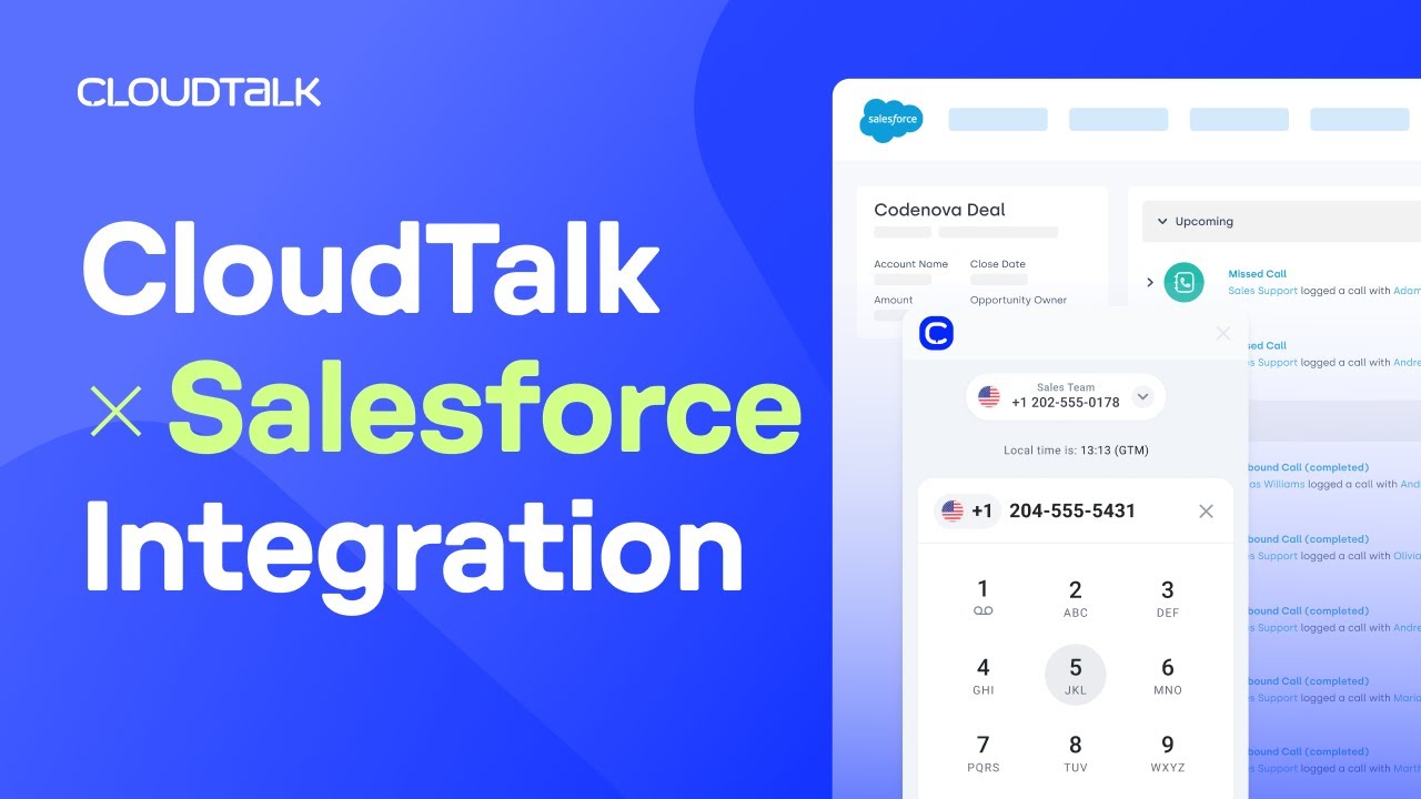 CloudTalk + Salesforce Integration: Automate Call Logging and Lead Creation