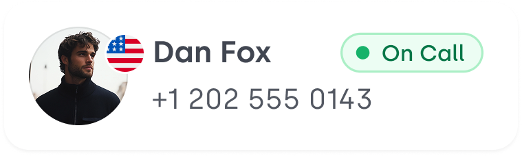 Dan Fox call label