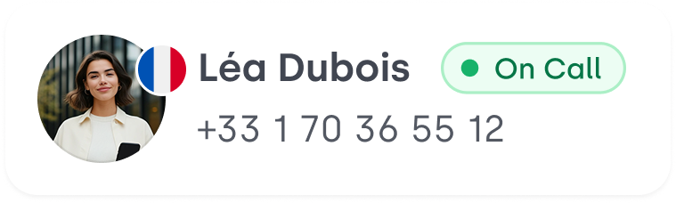 Léa Dubois call label