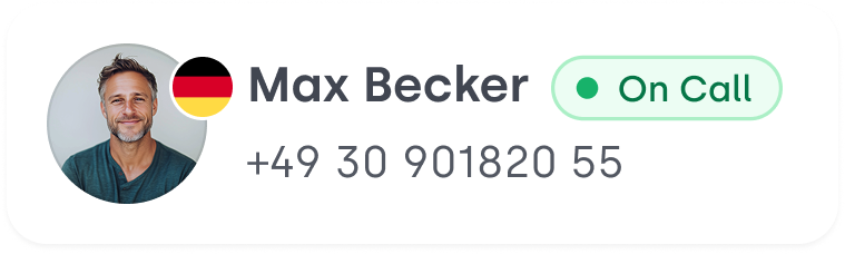 Max Becker call label
