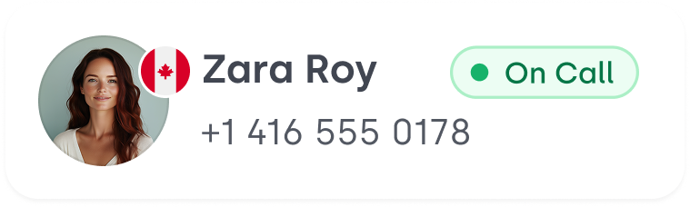 Zara Roy call label