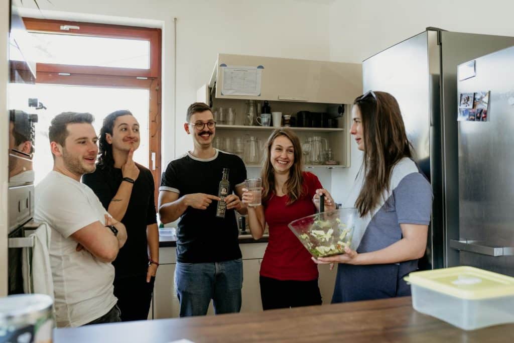 diversão na cozinha kontentino