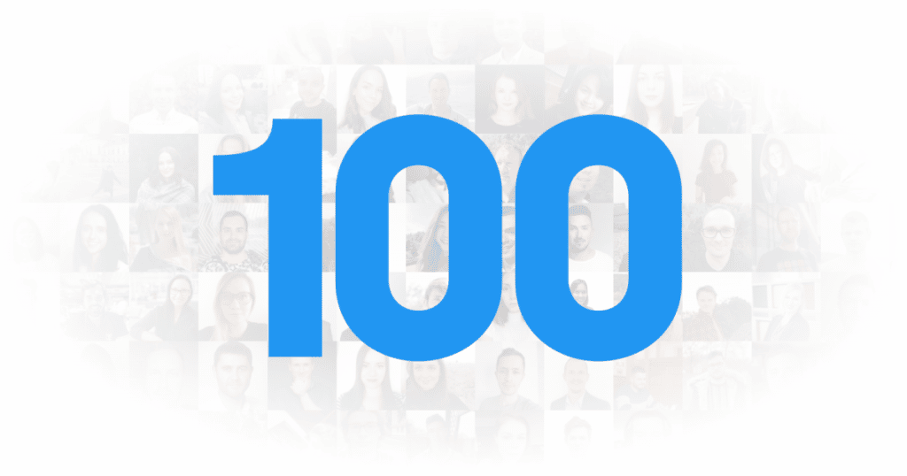 illustration 100 employees