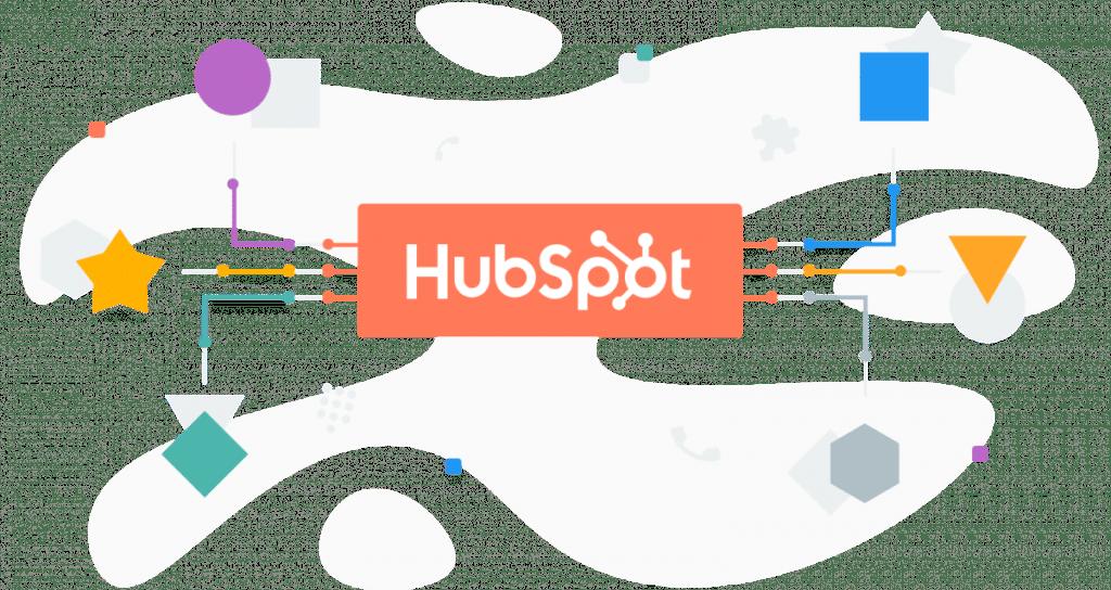 Ilustração integração discadores aplicativos de chamada Hubspot