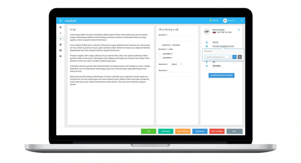 CloudTalk outbound