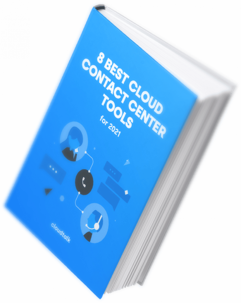 Illustration ebook 8 best cloud contact center tools