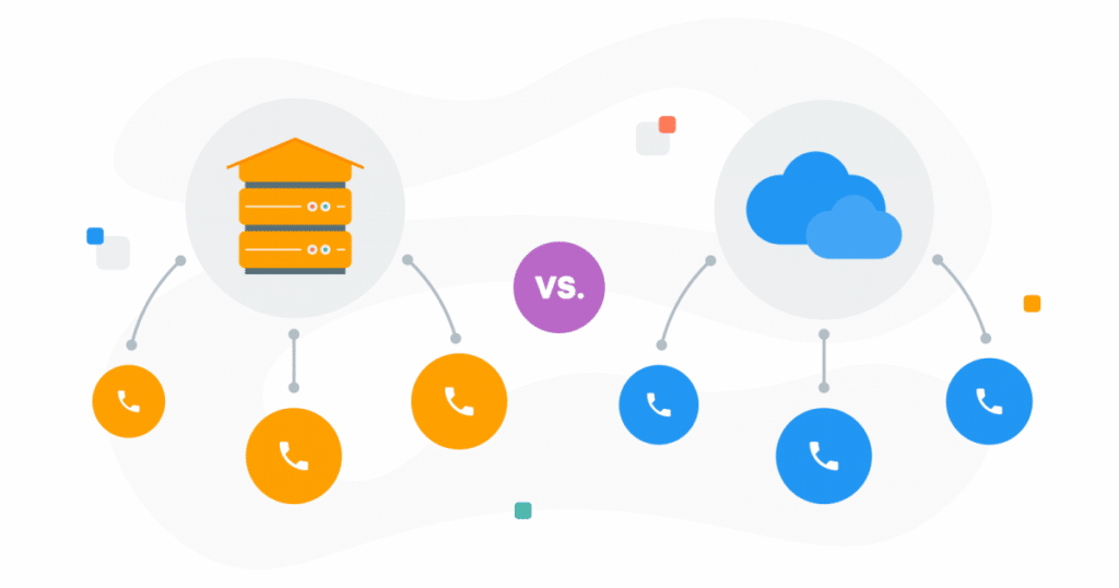 On-premise vs software call center basato su cloud