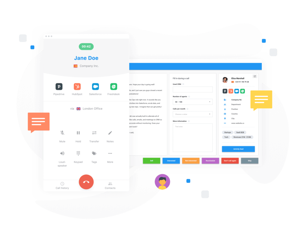 outbound sales dashboard