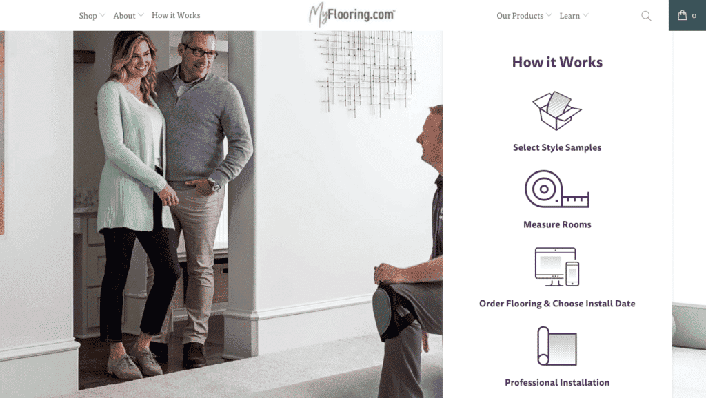 MyFlooring Témoignage client