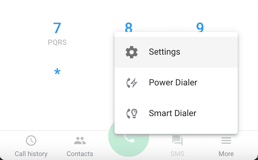 screen shot app more setting