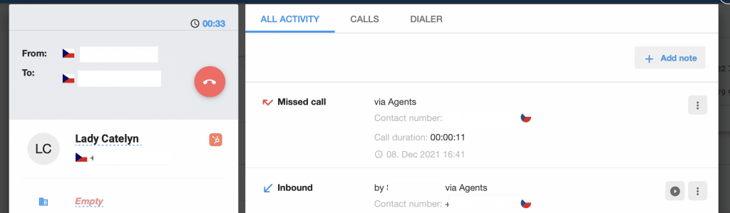 dashboard screenshot