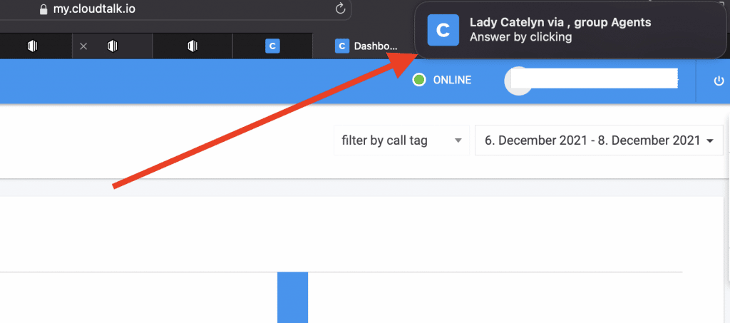 desktop notification screenshot