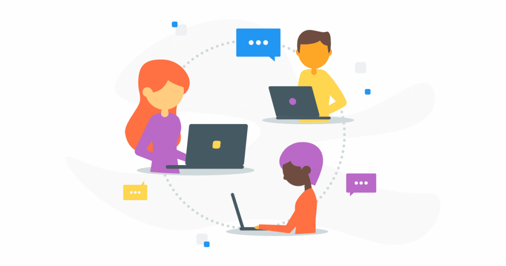 illustration call switching call flipping SHARE