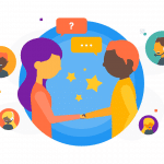 illustrazione call center attivit CONDIVISIONE