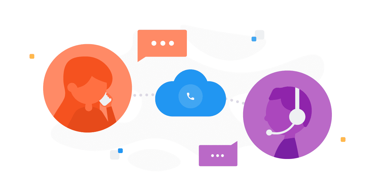 Illustration inbound calls SHARE