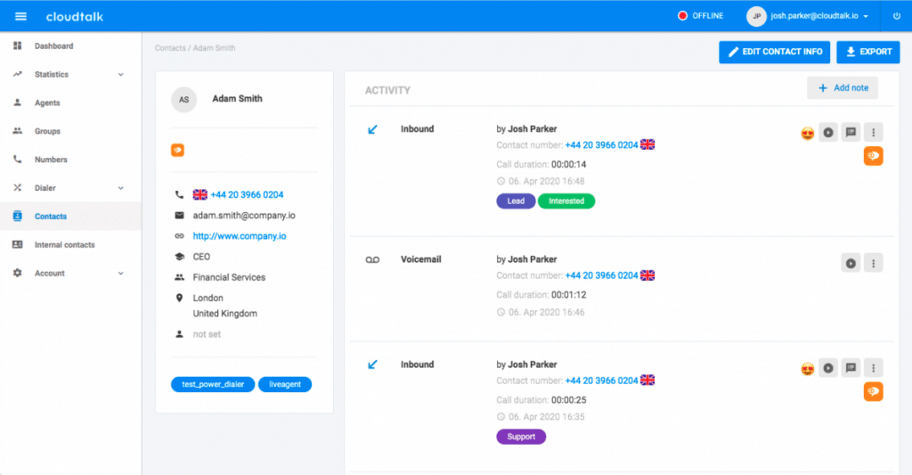 screenshot call monitoring