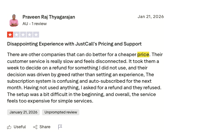 justcall review