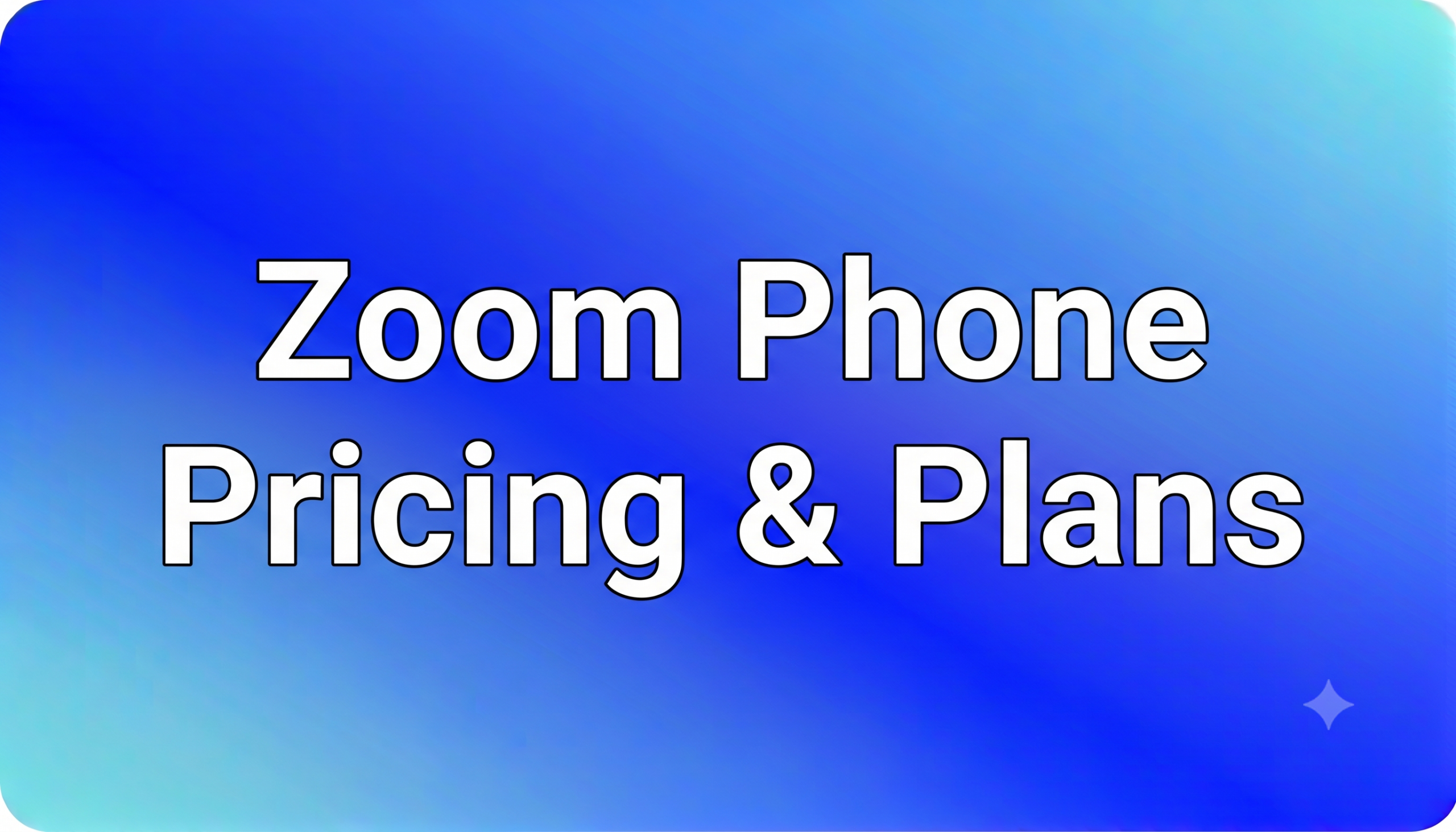 zoom phone pricing