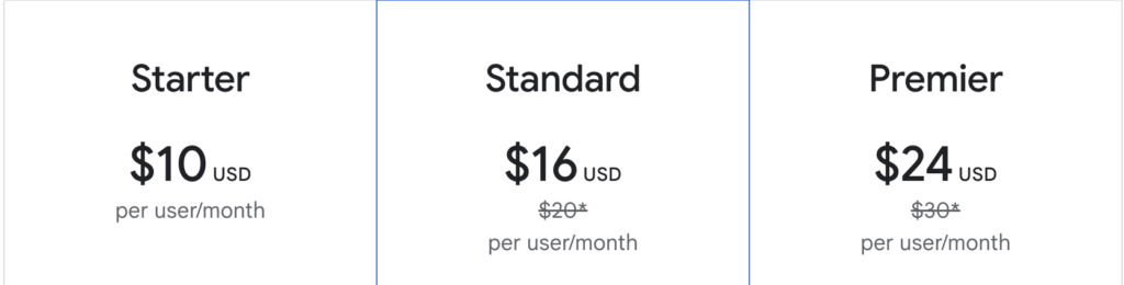Google Voice Pricing