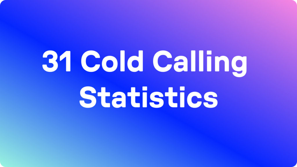 cold calling statistics