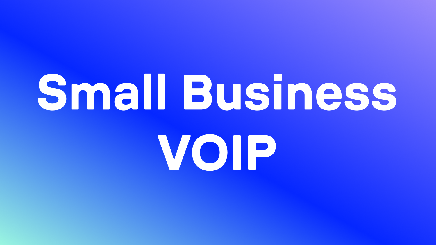 13 bästa VoIP-lösningarna för småföretag [cgv actual_year] & hur du väljer rätt