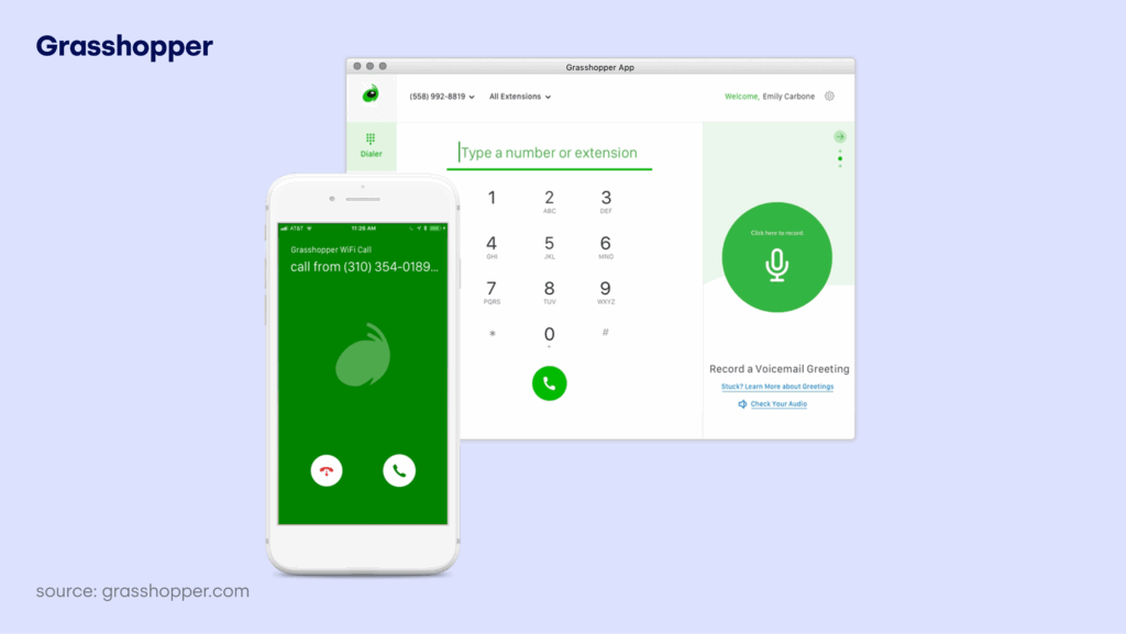 Grasshopper Dialer