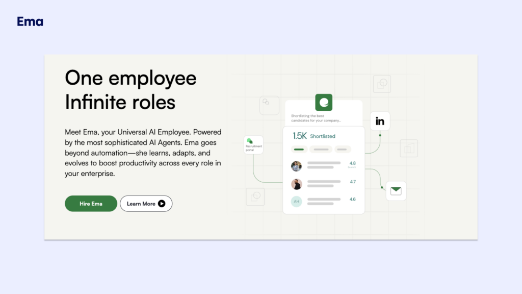 ema ai voice agent for insurance agents