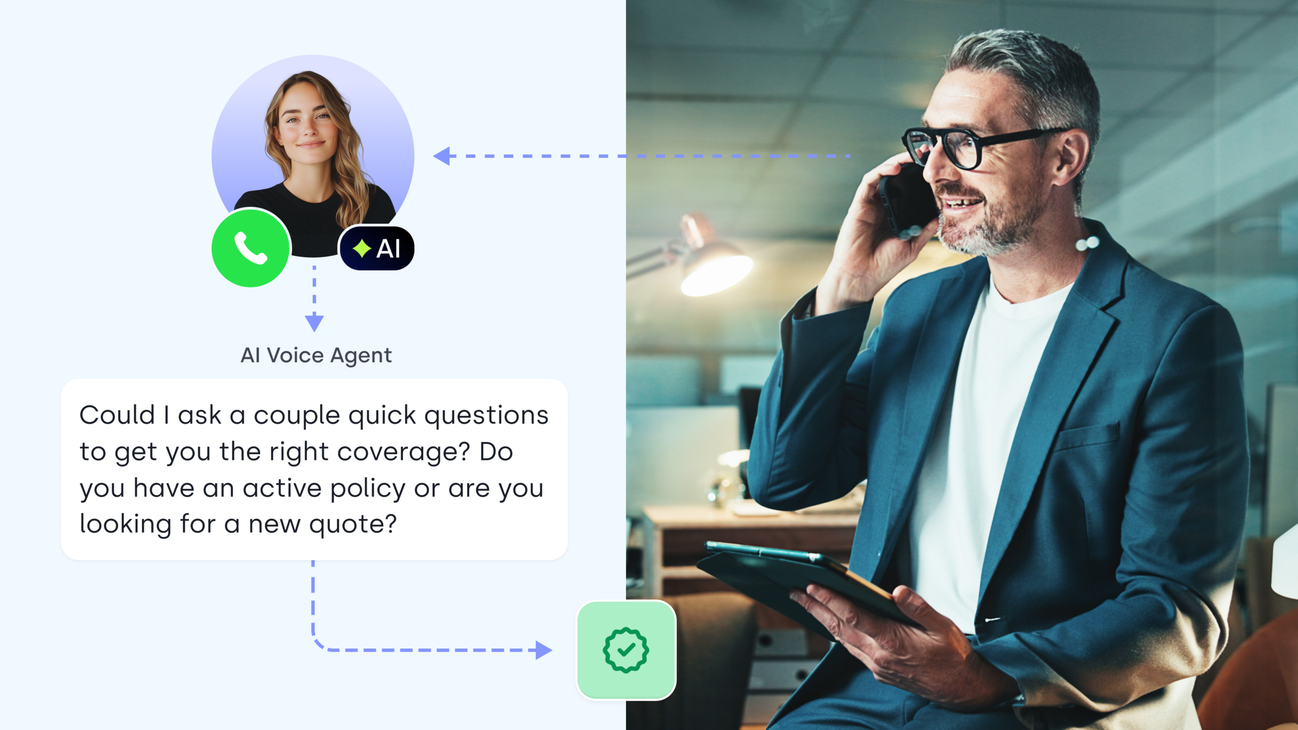 AI Voice Agent for Insurance Qualification