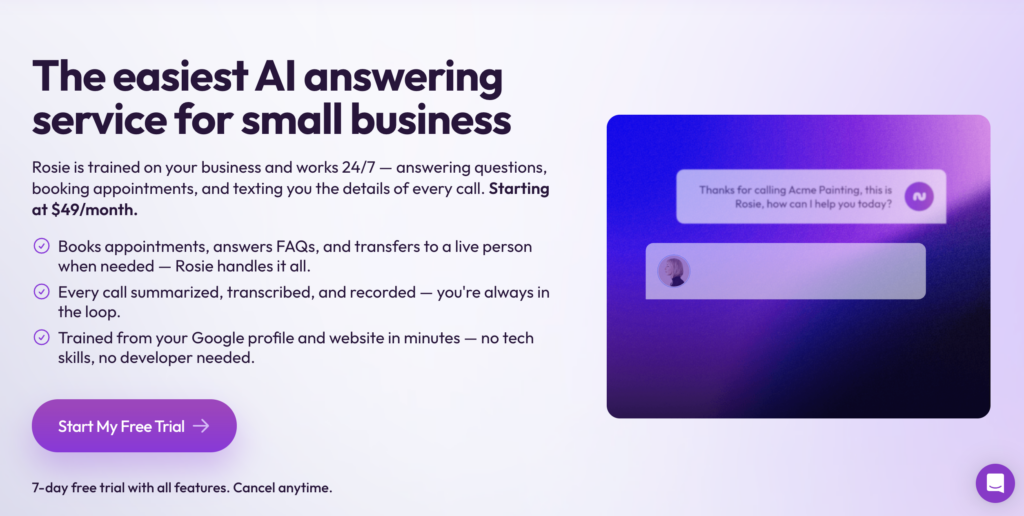 rosie ai support
